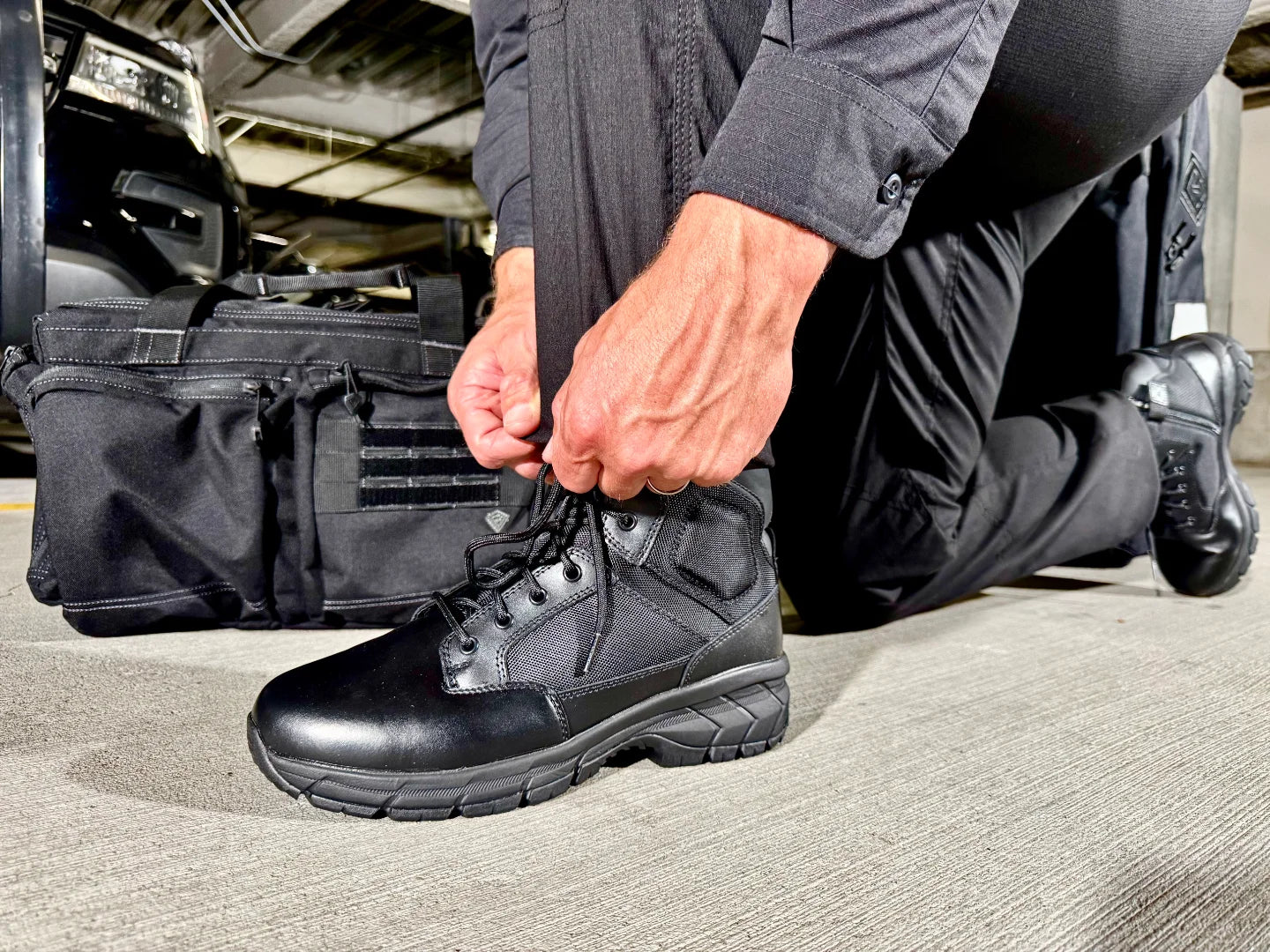 Men'S Guard Zippered 6" Soft Toe Tactical Boots